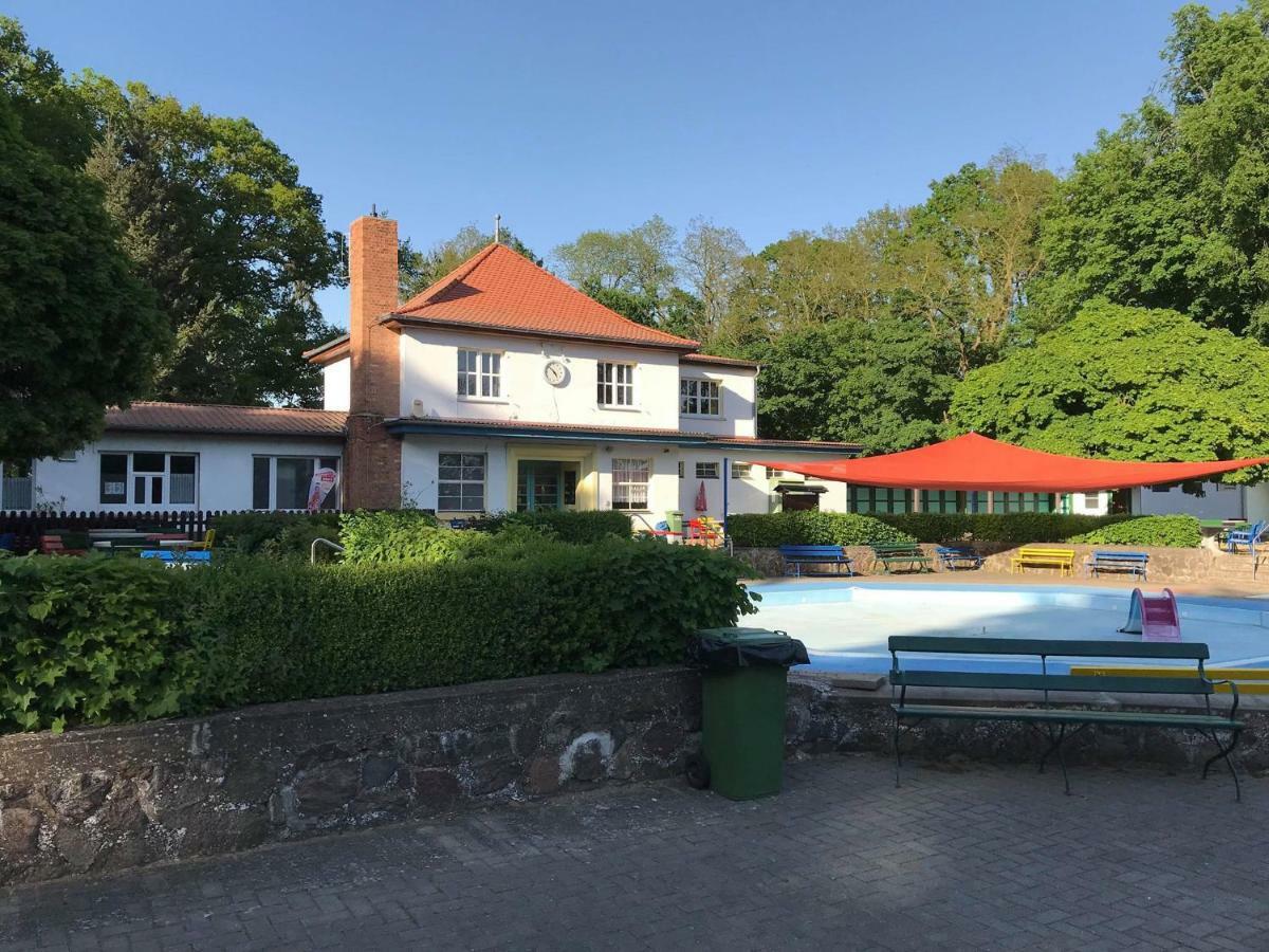 Pension Am Waldbad Seehausen  Esterno foto